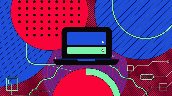 Abstract flat-vector editorial illustration for "Firebase CLI Now Detects When an AI Agent Is Running It"
