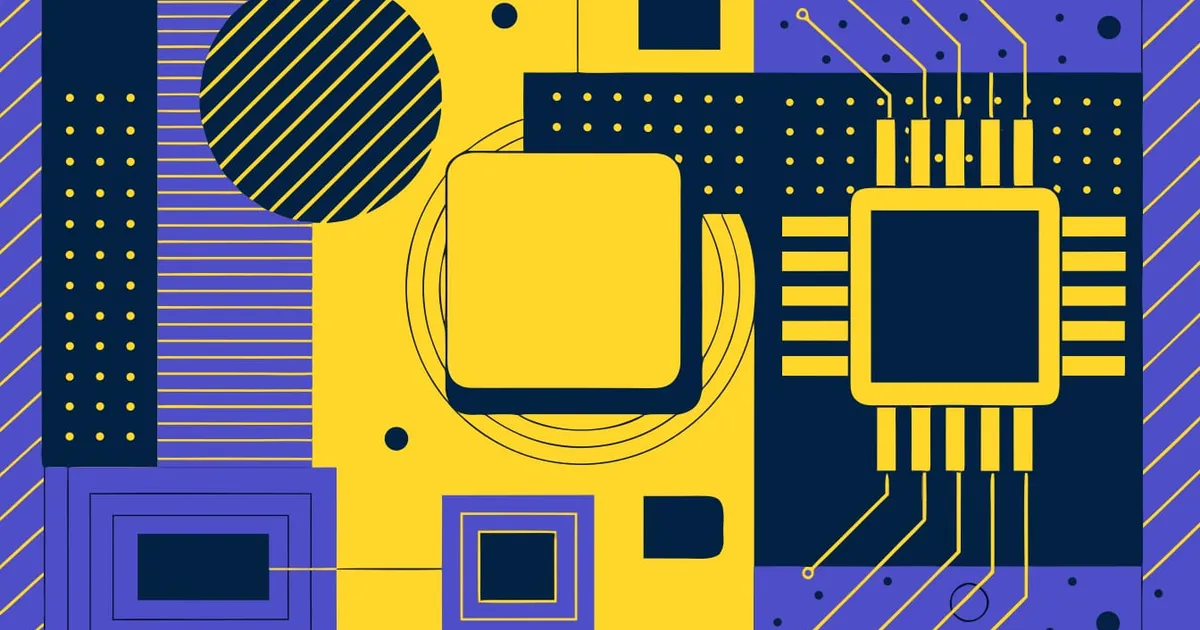 Abstract flat-vector editorial illustration for "Firebase Says Its Agent Skills Nearly Tripled AI Coding Success"