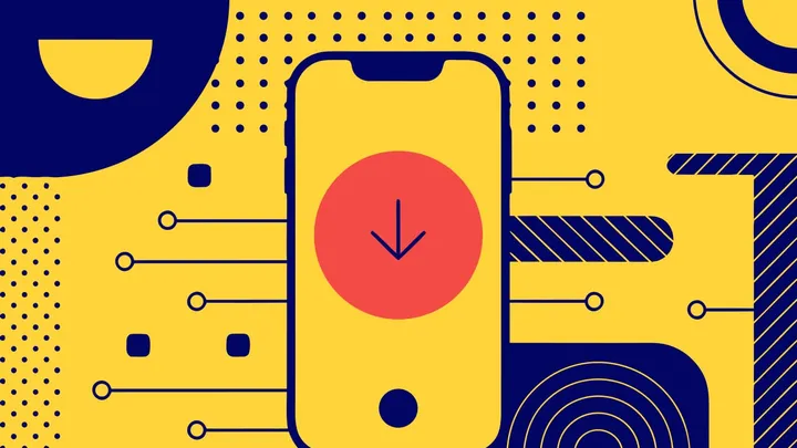 Abstract flat-vector editorial illustration for "Firebase Sunsets Extensions, Its Third Wind-Down This Year"