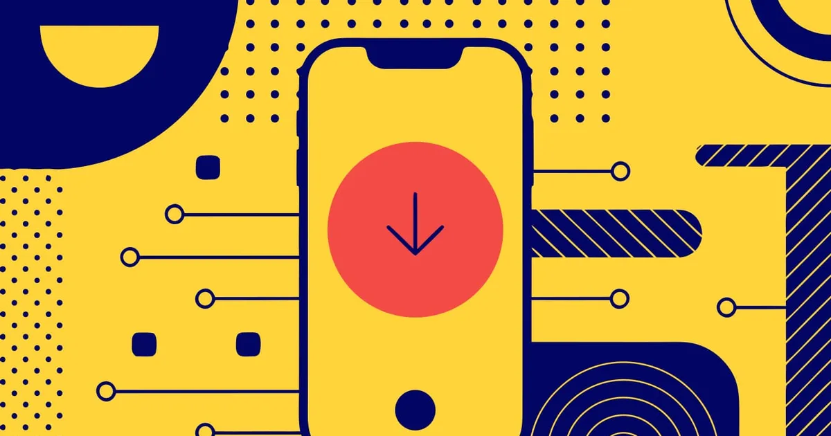 Abstract flat-vector editorial illustration for "Firebase Sunsets Extensions, Its Third Wind-Down This Year"
