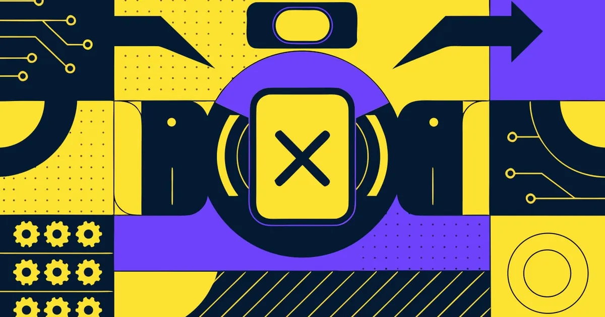 Abstract flat-vector editorial illustration for "Firebase Cloud Messaging Retires the Registration Token, Docs Lag"