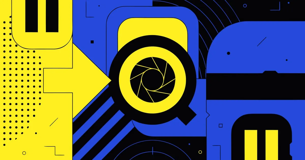 Abstract flat-vector editorial illustration for "Firebase's Imagen Deadline Moved Twice, Its Replacement Has One Too"