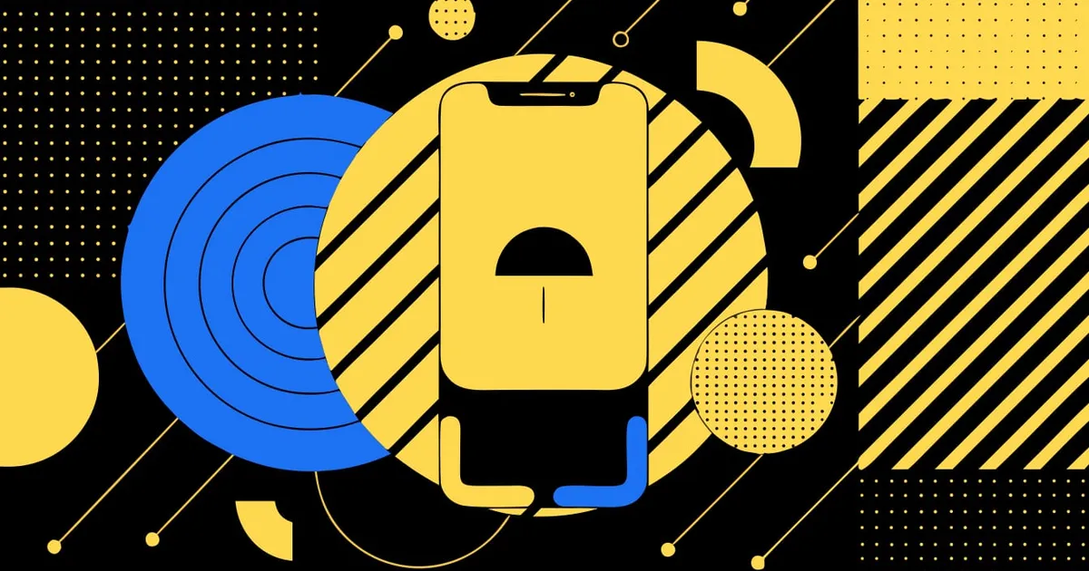Abstract flat-vector editorial illustration for "Firebase Server Change Crashed iOS Apps, No Update Needed"