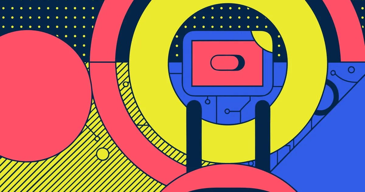 Abstract flat-vector editorial illustration for "Firebase Remote Config on Web Now Tracks Rollout Changes Live"