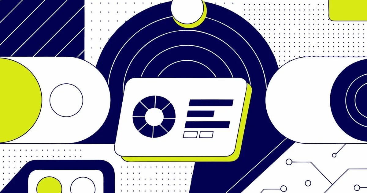 Abstract flat-vector editorial illustration for "Netlify Now Previews Every PR in a GitHub Stack, Not Just the First"