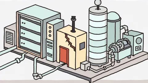 Hand-drawn editorial illustration for "Netlify Adds a Connector So Grok Can Deploy Sites"