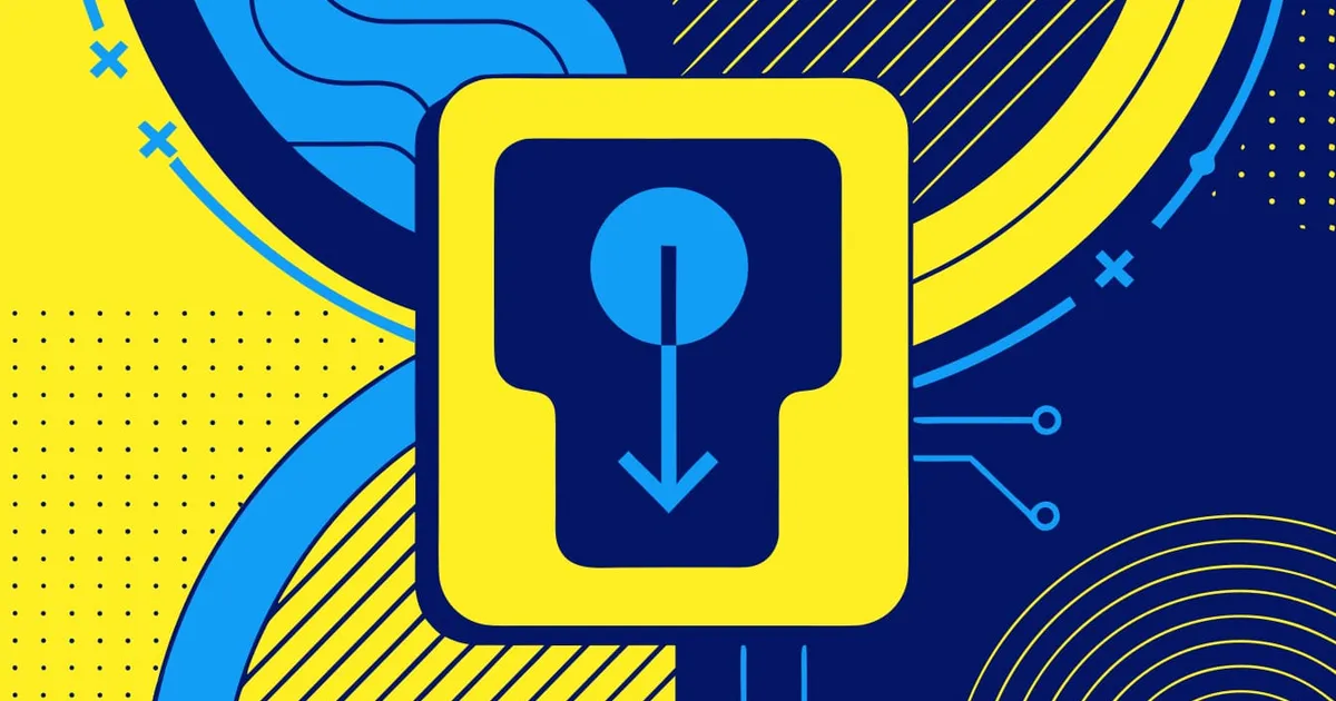 Abstract flat-vector editorial illustration for "Netlify's SSO Login No Longer Needs a Team ID"