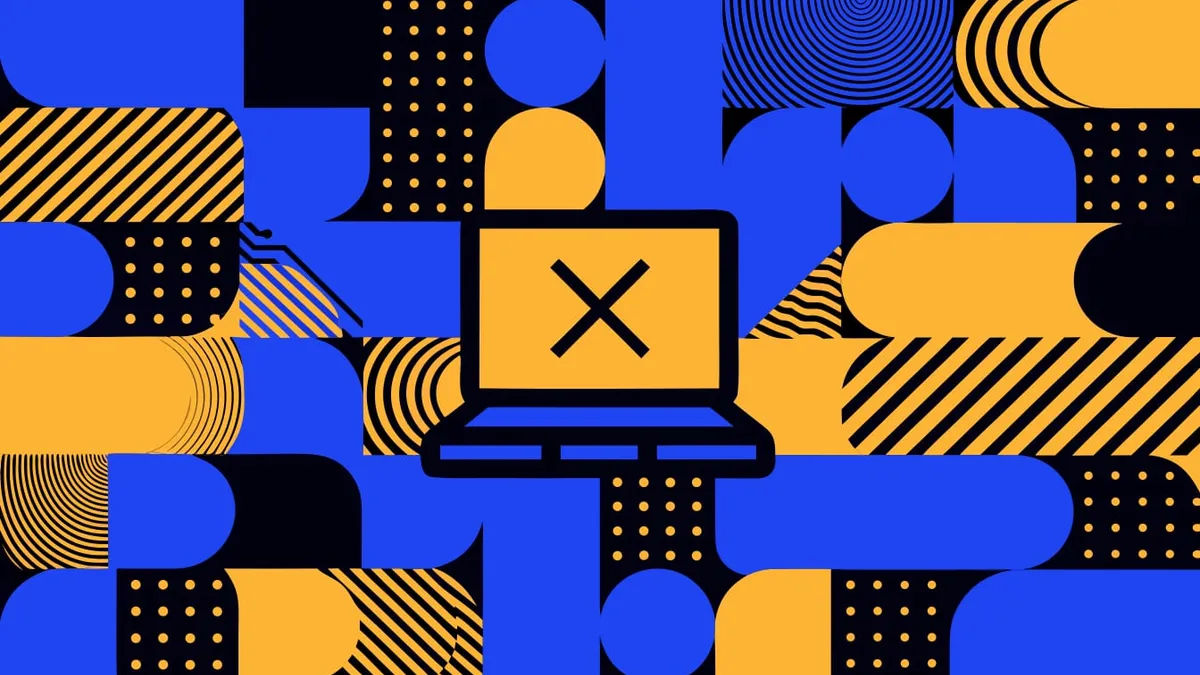 Abstract flat-vector editorial illustration for "Next.js Patches Two Unauthenticated RCEs in a Single Release"