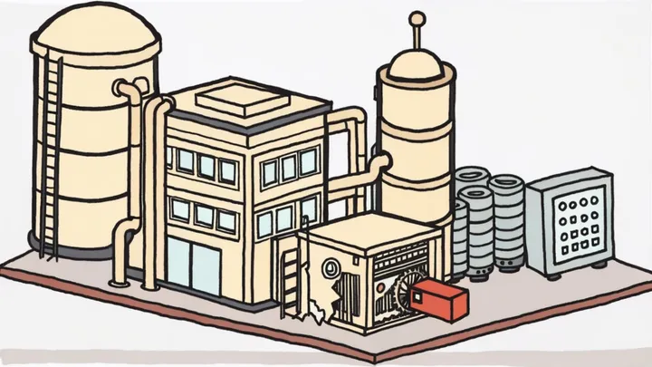 Hand-drawn editorial illustration for "Supabase Buys Turso to Give AI Agents Their Own Databases"