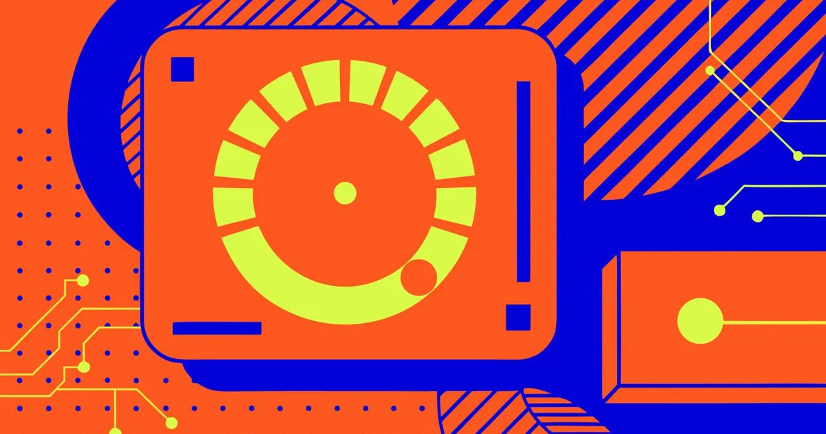 Abstract flat-vector editorial illustration for "Supabase Advisors Now Watch Service Error Rates, No Agent Required"
