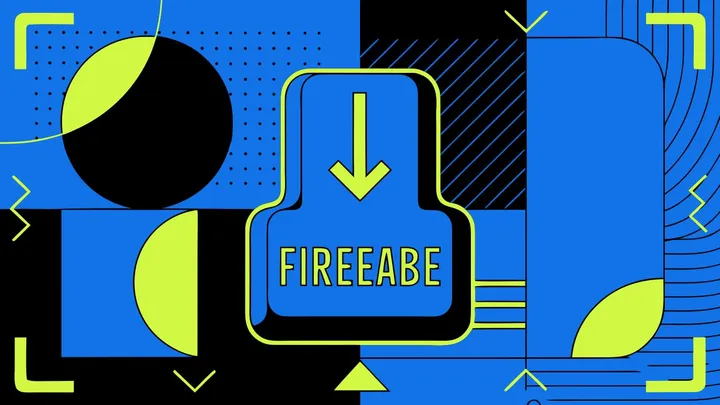 Abstract flat-vector editorial illustration for "Supabase Opens a Knowledge Base With Three Firebase Exit Guides"