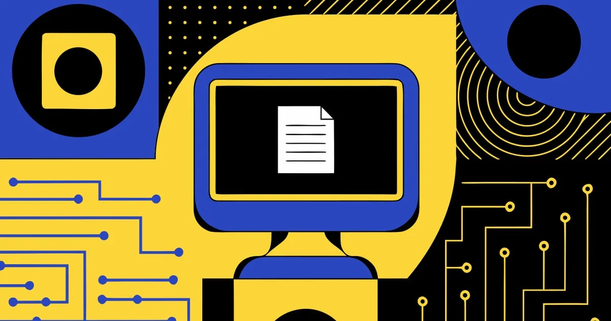 Abstract flat-vector editorial illustration for "Supabase Retires Its Logs API, Breaking AI Agents on MCP"