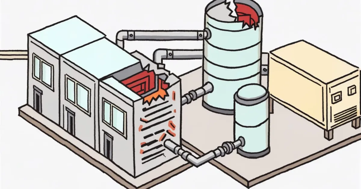 Hand-drawn editorial illustration for "Supabase Puts Multi-Node Postgres in Private Alpha, Not for Production"