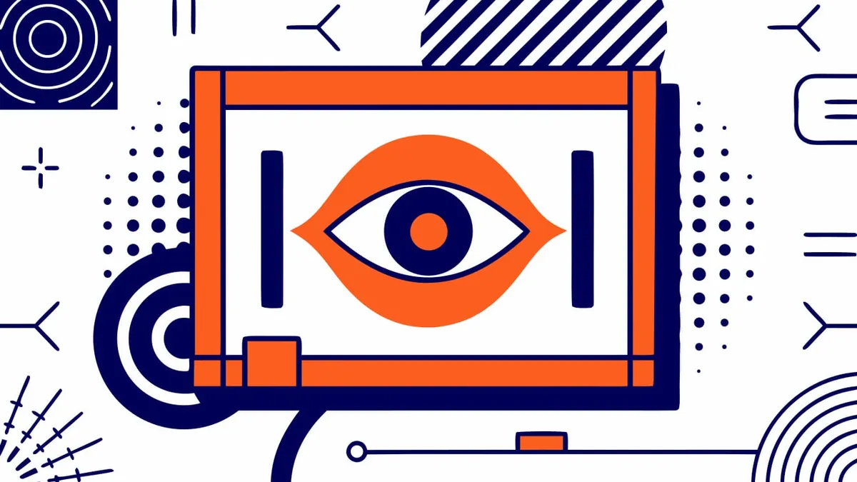 Abstract flat-vector editorial illustration for "Supabase's New Monitoring Tool Is a Prompt You Run Yourself"