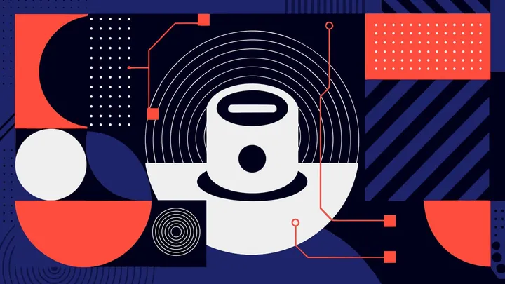 Abstract flat-vector editorial illustration for "Supabase Opens OrioleDB to Paid Projects, Not Production"
