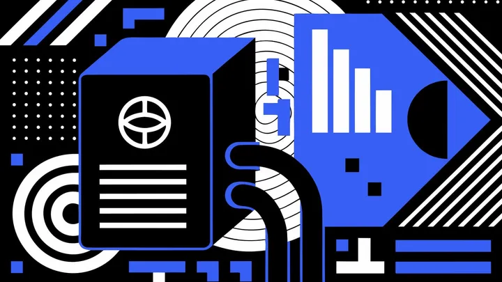 Abstract flat-vector editorial illustration for "Supabase Pipelines Opens to Everyone, Bills You Even When Paused"