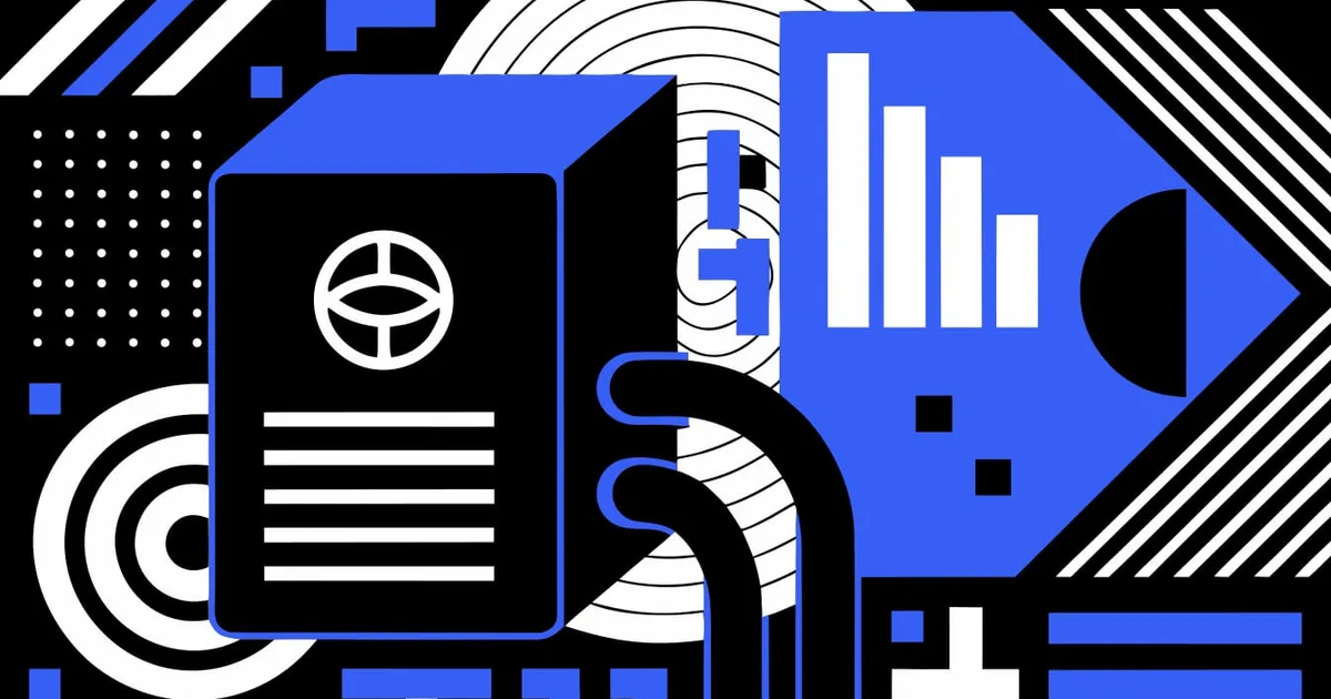 Abstract flat-vector editorial illustration for "Supabase Pipelines Opens to Everyone, Bills You Even When Paused"