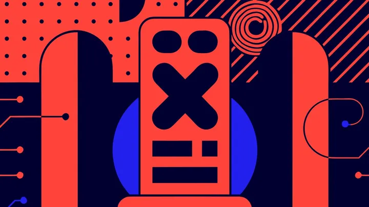 Abstract flat-vector editorial illustration for "Supabase Realtime Broadcast Now Sends Binary, Old Clients Miss It"