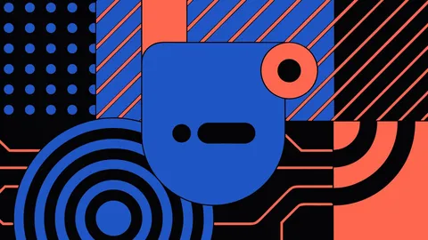 Abstract flat-vector editorial illustration for "Supabase Now Lets You Sign In With ChatGPT"