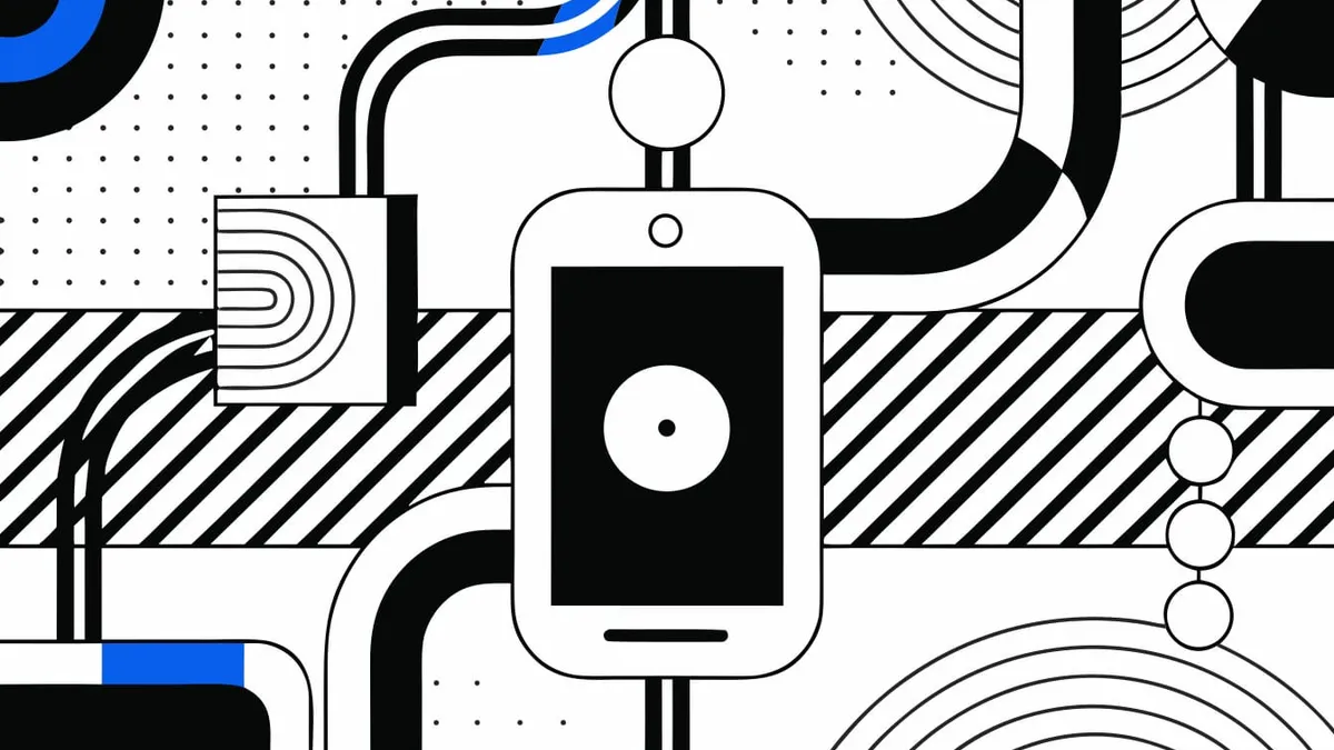 Abstract flat-vector editorial illustration for "Supabase Status Page Drops SMS and Webhook Alerts, Resubscribe"