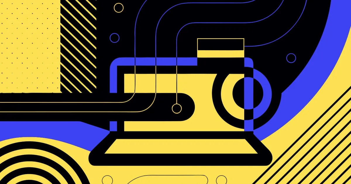 Abstract flat-vector editorial illustration for "Vercel Patches Sandbox Bug That Let Code Fake Tool Calls"