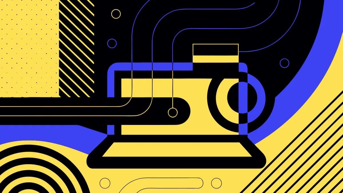 Abstract flat-vector editorial illustration for "Vercel Patches Sandbox Bug That Let Code Fake Tool Calls"