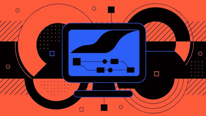 Abstract flat-vector editorial illustration for "Vercel Now Shows Which Pages AI Bots Crawl and Fetch"