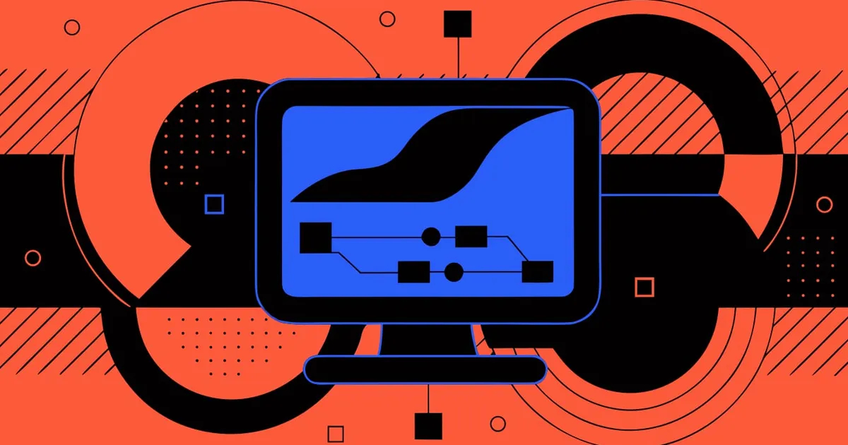 Abstract flat-vector editorial illustration for "Vercel Now Shows Which Pages AI Bots Crawl and Fetch"