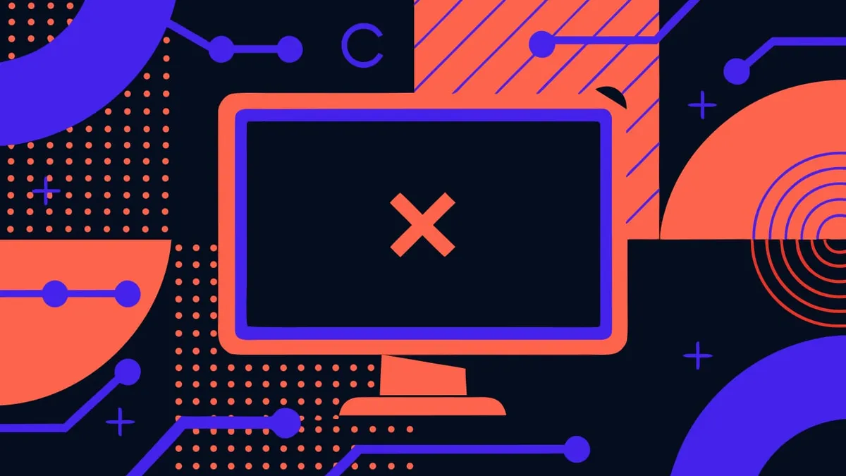 Abstract flat-vector editorial illustration for "Vercel Cuts Hobby Deployment Grace Period From 30 Days to Zero"