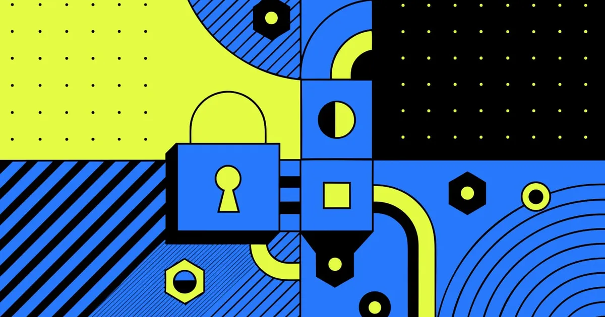 Abstract flat-vector editorial illustration for "Vercel Password Protection Now Costs $20 a Project, Not $150"