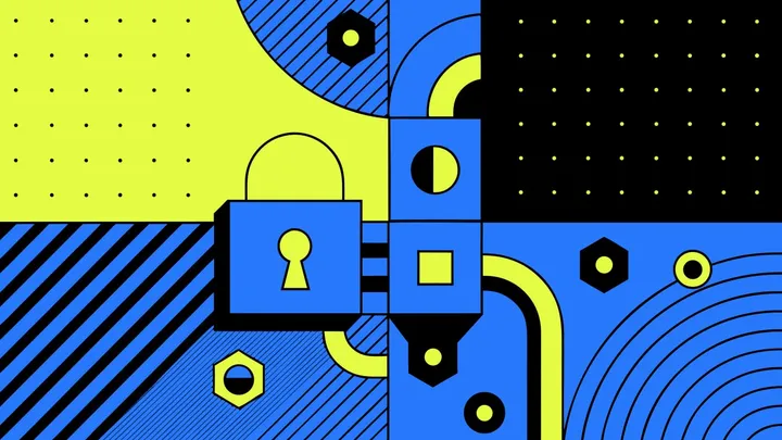 Abstract flat-vector editorial illustration for "Vercel Password Protection Now Costs $20 a Project, Not $150"