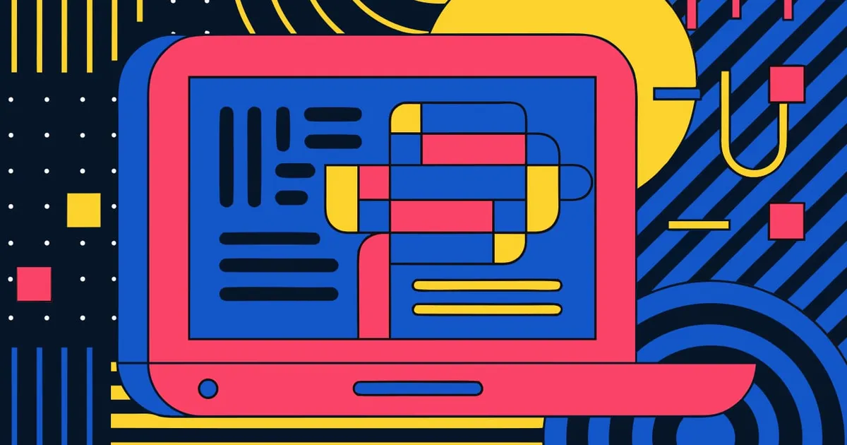 Abstract flat-vector editorial illustration for "Vercel's Sandbox Now Preinstalls Claude Code and Codex by Default"