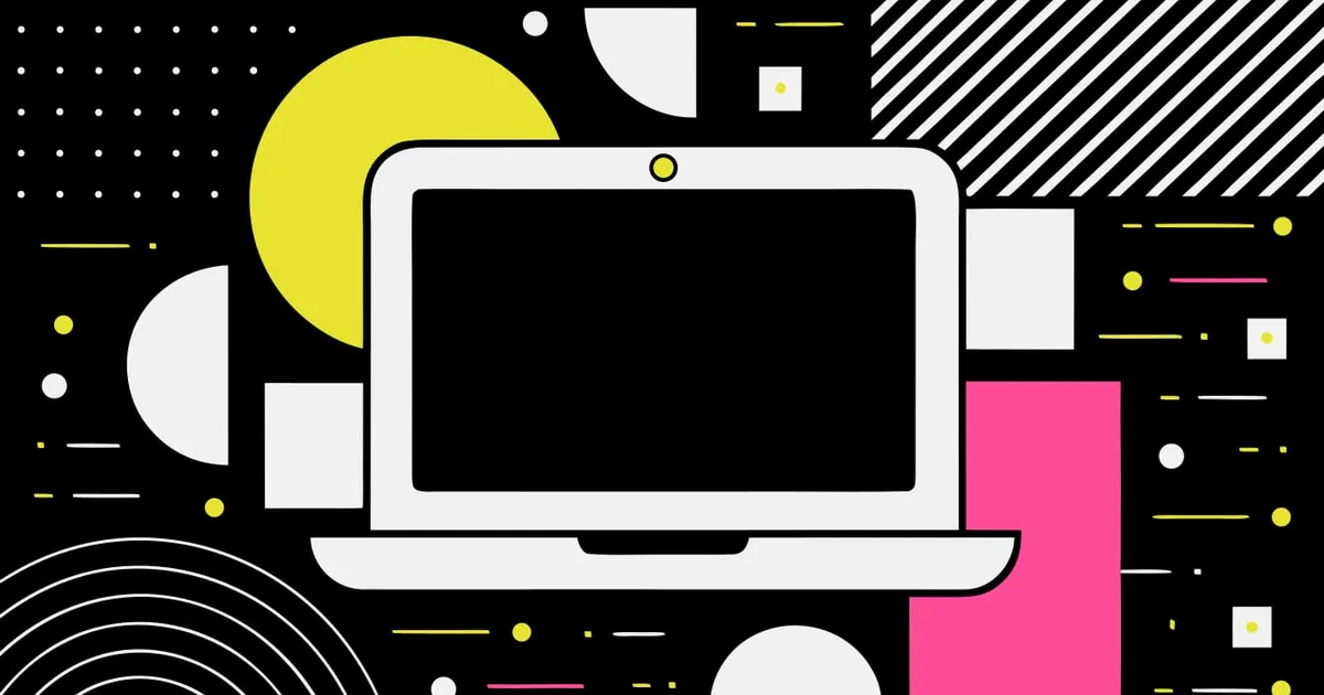 Abstract flat-vector editorial illustration for "Vercel Puts Your Whole Stack in One Project, One Preview URL"